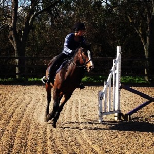 Riding at Lee Valley Riding Centre 